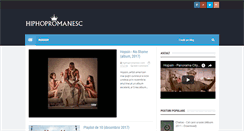 Desktop Screenshot of hiphopromanesc.com